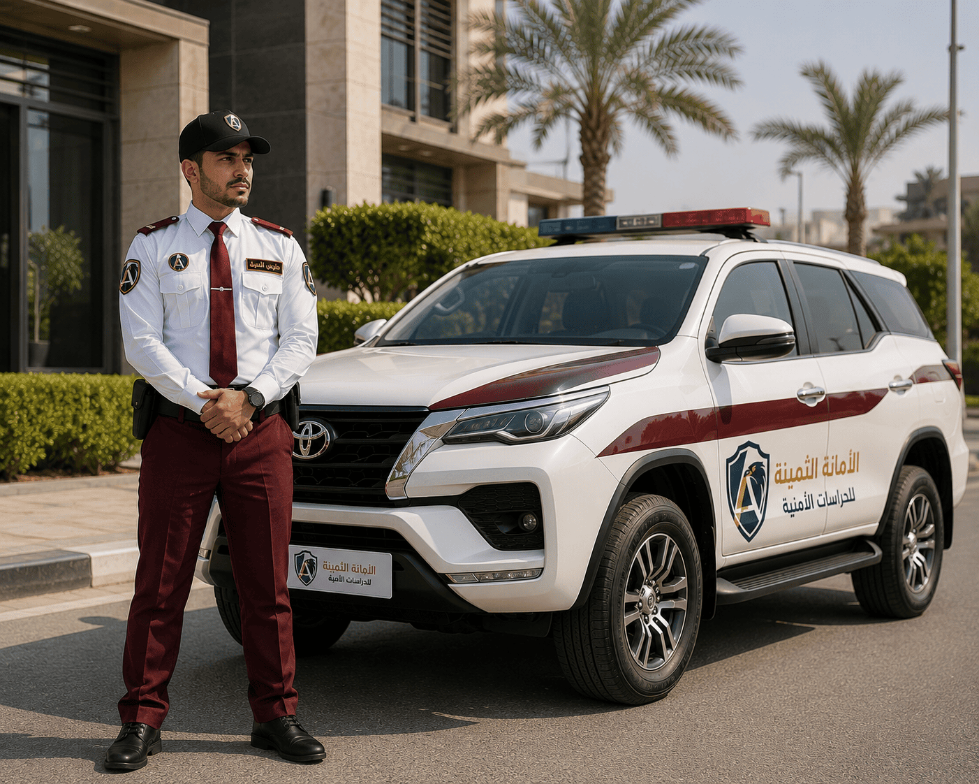 خدمات الحراسات الأمنية