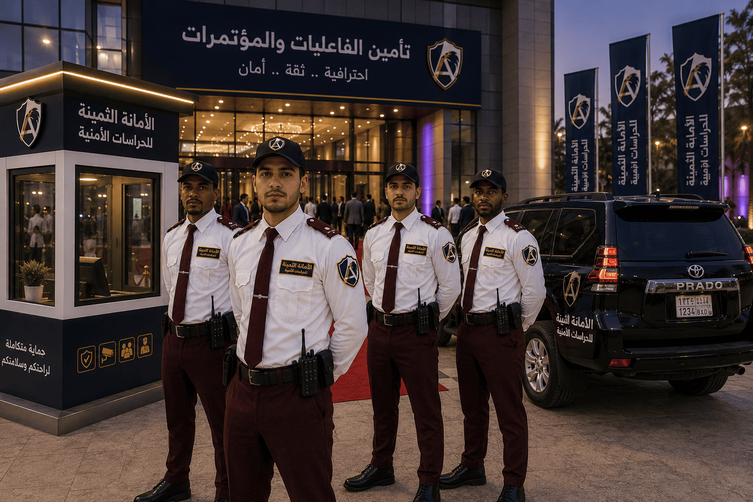تأمين الفعاليات والمناسبات